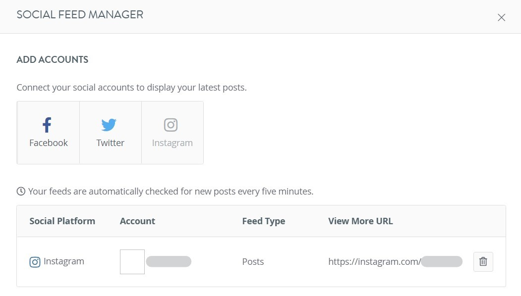 用於strikingly網站中展示的社群內容 用於strikingly網站中展示的社群內容